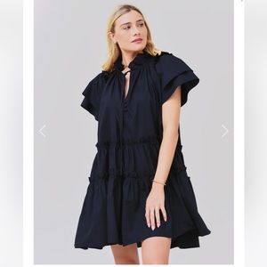 Hunter Bell Merritt Dress black size medium